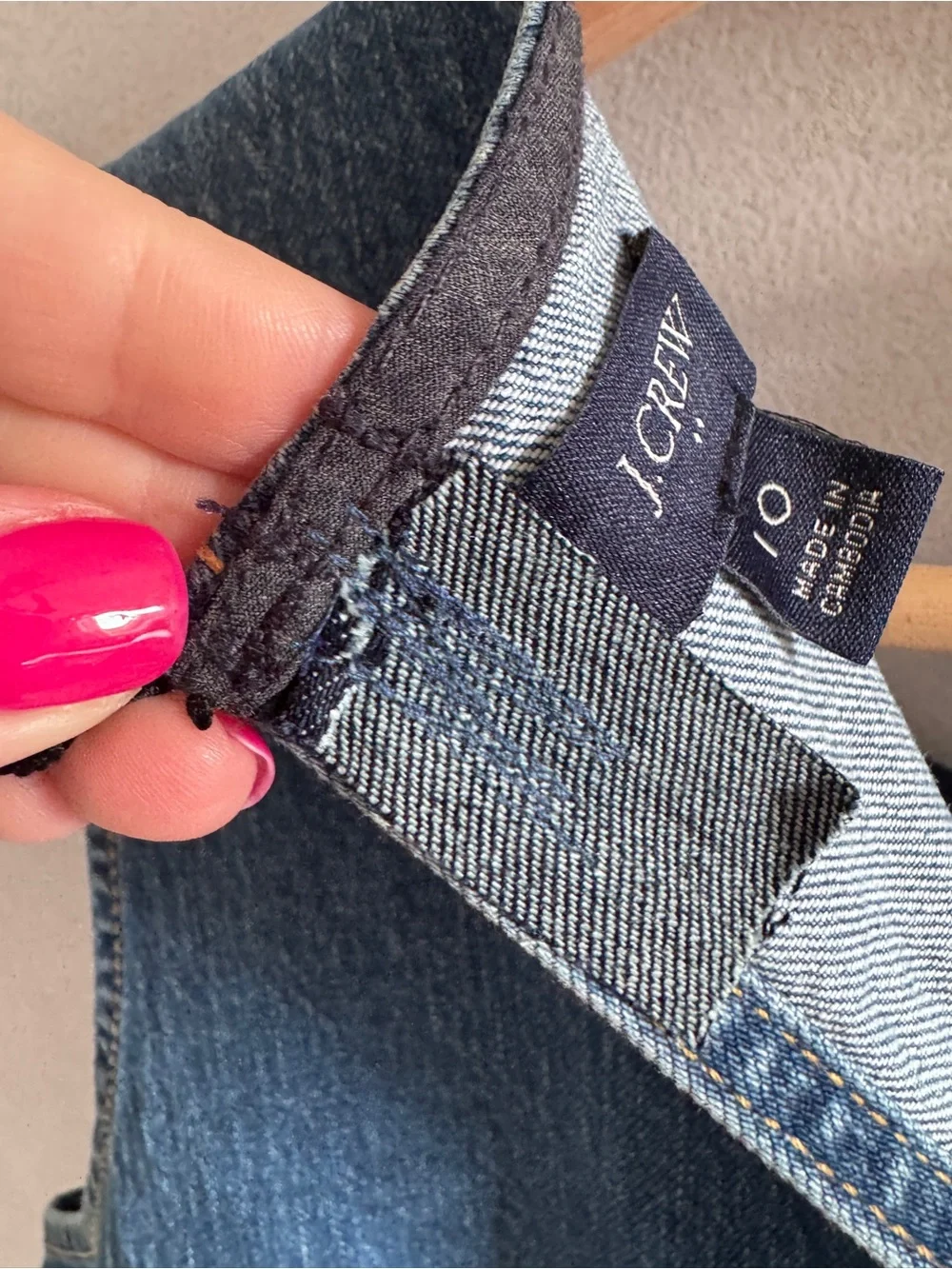 J. Crew - Sleeveless Denim Shift Dress - Size 10